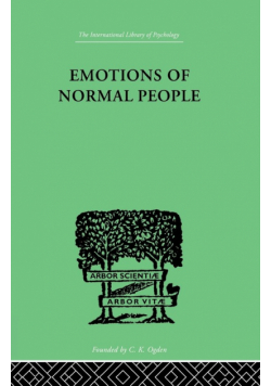 Emotions Of Normal People
