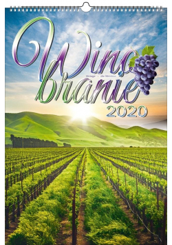 Kalendarz 2020 Wieloplanszowy Winobranie