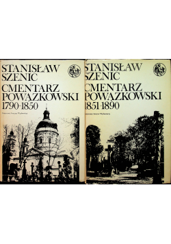 Cmentarz powązkowski 1790  1850, 1891  1918    2 tomy