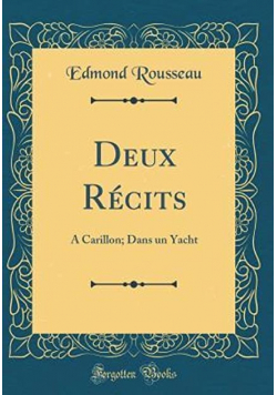 Deux recits Reprint