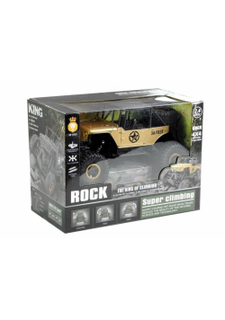 Jeep R/C 1:18 złoty