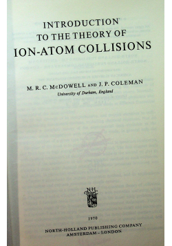 Introduction to the theory of ion atom collisions