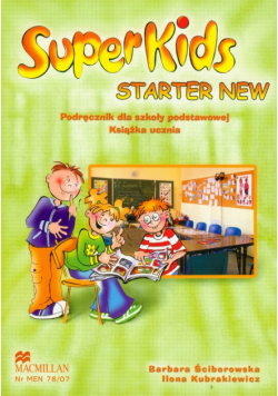 Kubrakiewicz Ilona - Superkids Starter New podręcznik z płytą CD