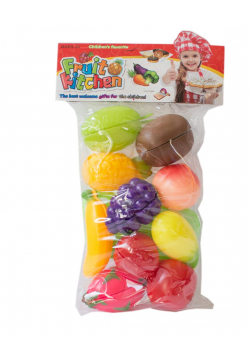 Owoce plastikowe na rzepy