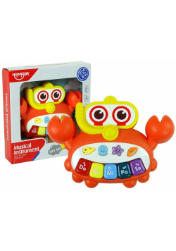 Pianinko muzyczne Krab dźwięk