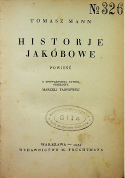 Historje Jakóbowe 1934 r.