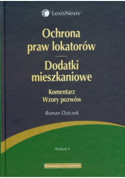 Dziczek Roman - Ochrona praw lokatorów Dodatki mieszkaniowe