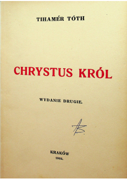 Chrystus Król 1935 r.