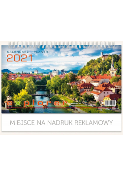 Kalendarz 2021 Biurowy Explorer TELEGRAPH