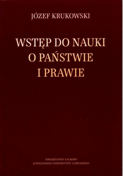 Wstęp do nauki o państwie i prawie