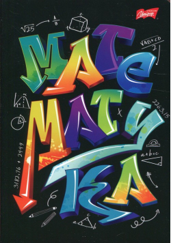 Zeszyt A5 Unipap 60 kartek w kratkę Matematyka ściąga 10 sztuk
