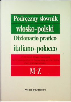 Podręczny słowik włosko-polski