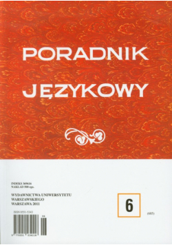Poradnik językowy 6/2011