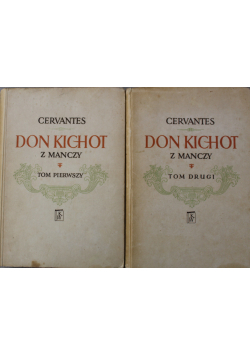 Don Kichot z Manczy 2 tomy