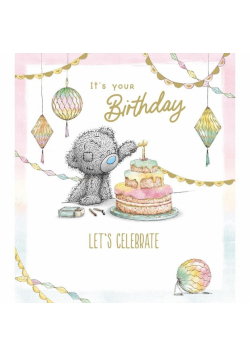 Kartka urodzinowa Let's Celebrate 152x127