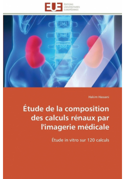 Étude de la composition des calculs rénaux par l'imagerie médicale