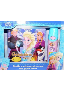 Disney Kraina Lodu plus grająca latarka
