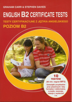 Davies Stephen - English B2 Certificate tests z płytą CD
