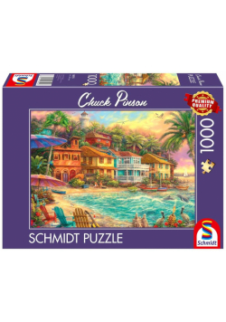 Puzzle 1000 PQ Chuck Pinson życie na wyspie 113354
