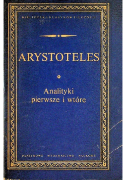 Analityki pierwsze i wtórne