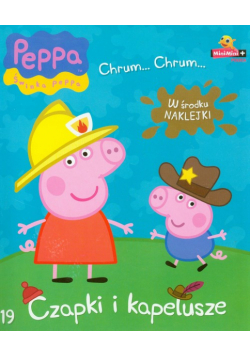 Świnka Peppa Chrum Chrum 19 Czapki i kapelusze