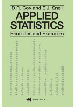 Applied Statistics - Principles and Examples