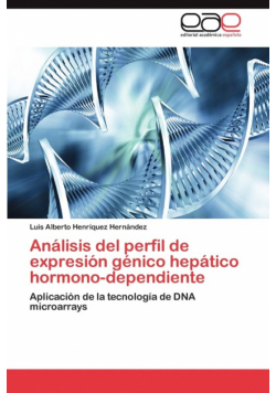 Análisis del perfil de expresión génico hepático hormono-dependiente