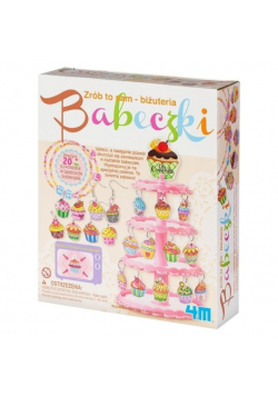 Art&Craft Termokurczliwa biżuteria Babeczki