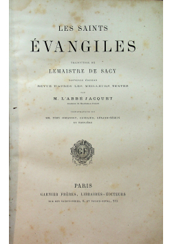 Les Saints Evangiles