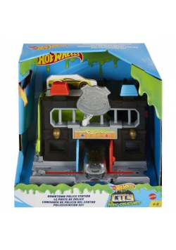 Hot Wheels City Zestaw Downtown Police Station