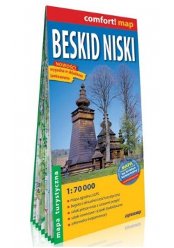 Comfort! map Beskid Niski 1:70 000 mapa tur.