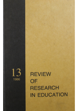 Review of research in education nr 13