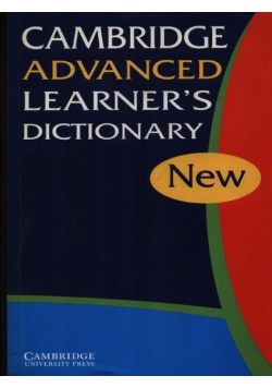 Cambridge Advanced Learners Dictionary