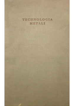 Technologia metali