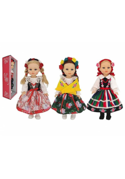 Lalka 38cm w stroju ludowym MIX