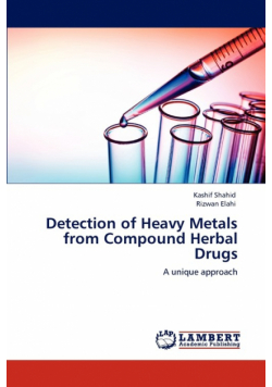 Detection of Heavy Metals from Compound Herbal Drugs