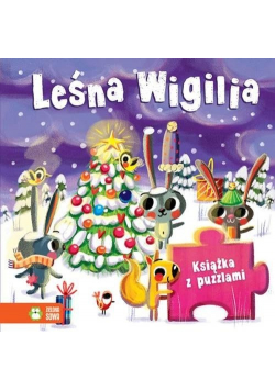Leśna Wigilia Książka z puzzlami