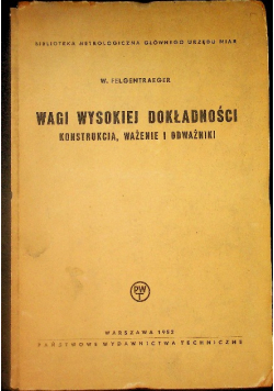 Wagi wysokiej dokładności konstrukcja ważenie i odważniki