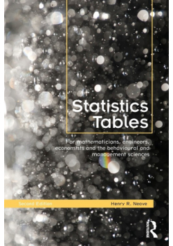 Statistics Tables