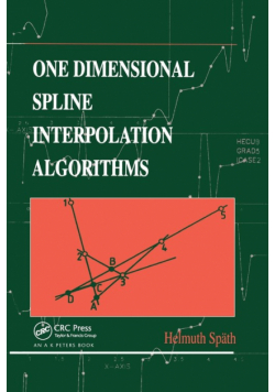 One Dimensional Spline Interpolation Algorithms