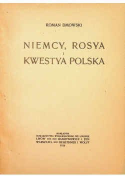 Niemcy Rosya Kwestya Polska 1914 r.