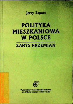 Polityka mieszkaniowa w Polsce