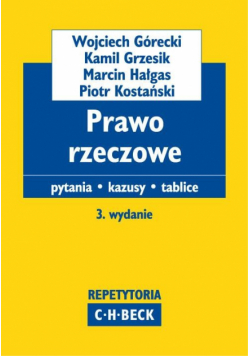 Hałgas Marcin - Prawo rzeczowe