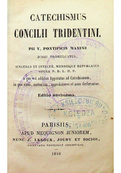 Catechismus Concilii Tridentini 1848