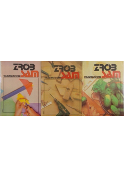 Vademecum Zrób to sam X Y Z  zestaw 3 książek