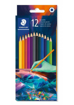 Kredki sześciokątne Multiverse 12 kolorów Staedtler