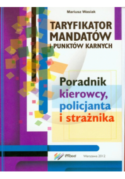 Taryfikator mandatów i punktów karnych