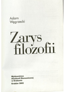 Zarys filozofii