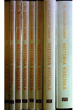 Historia kościoła Tom I do VIII