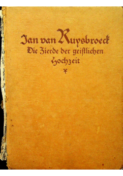 Jan van Ruysbroect 1922 r